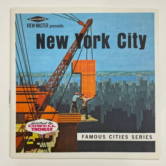 View-Master NEW YORK CITY - A649 - 3 Reel Set + Booklet - Purple Package (NYC2) - Picture 3 of 8